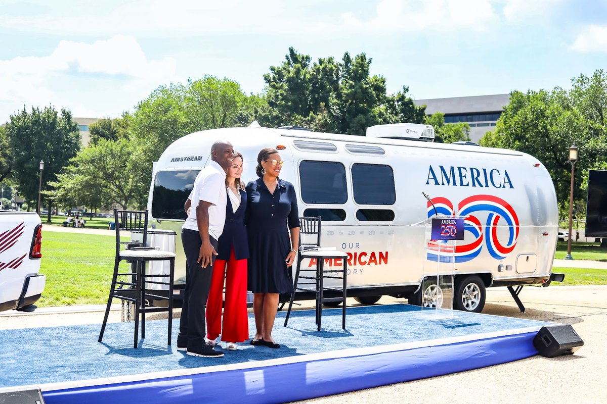The camera is rolling. The trailers are ready.

Our American Story has officially kicked off and we’re headed across the country to preserve the voices of the past, present, and future. 🇺🇸🚐