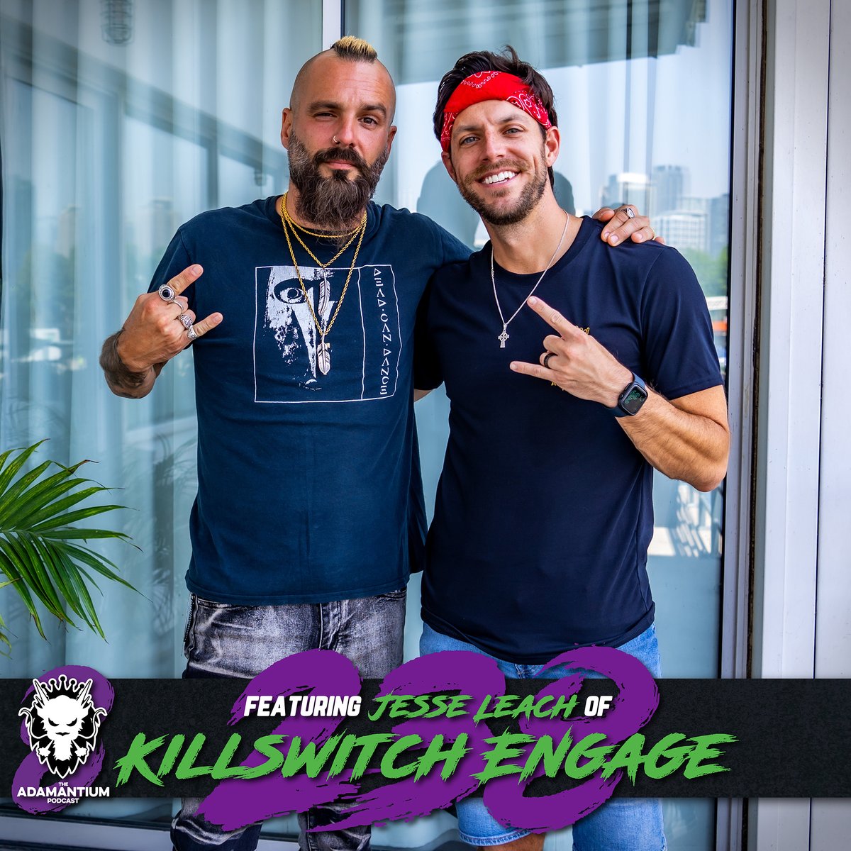 The ADAMantium (@adamrharrison) on Twitter photo Jesse Leach of <a href="/kseofficial/">Killswitch Engage</a> joins us on #TheAdamantiumPodcast to discuss their new album, This Consequence, the single “Forever Aligned,” pioneering a genre, <a href="/VansWarpedTour/">Vans Warped Tour</a>, the Summer of Loud Tour, video games, <a href="/CMPunk/">player/coach</a>, and their favourite charities.
tinyurl.com/yysn2srt Jesse Leach of <a href="/kseofficial/">Killswitch Engage</a> joins us on #TheAdamantiumPodcast to discuss their new album, This Consequence, the single “Forever Aligned,” pioneering a genre, <a href="/VansWarpedTour/">Vans Warped Tour</a>, the Summer of Loud Tour, video games, <a href="/CMPunk/">player/coach</a>, and their favourite charities.
tinyurl.com/yysn2srt