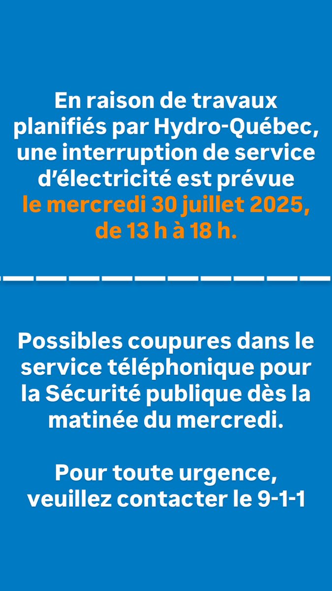 Sécurité publique VMR/Public Security TMR tweet media