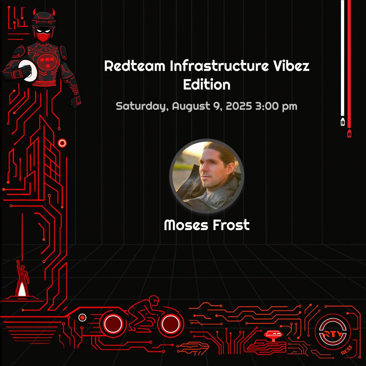 🔥 Redteam Infrastructure Vibez Edition – <a href="/mosesrenegade/">mosesrenegade</a> shows how to use AI to build Terraform packages for red team environments. A hands-on session where your laptop is your weapon—join us at @redteamvillage_ during <a href="/defcon/">DEF CON</a> 33! 🚀