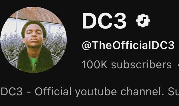 Wanted to hit this goal since a kid as a YouTuber. But we done it with the music instead. God is good ❤️