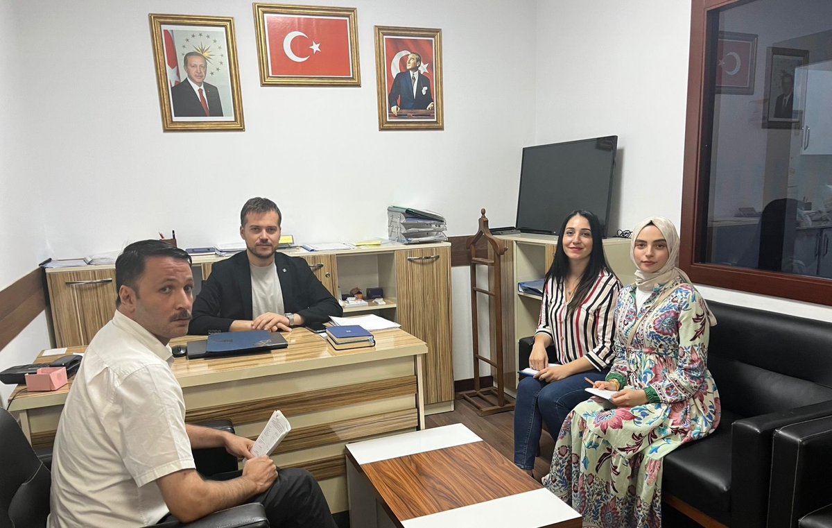 Haftalık Olağan Tanıtım ve Medya Birim Toplantımızı gerçekleştirdik. 

<a href="/acarfaruka/">Faruk Acar</a> 
<a href="/CaglarKaya/">Çağlar Kaya🇹🇷</a>
