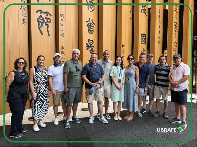 UbrafeOficial's tweet photo. Visita Tecnica ao Pavilhão da China organizado pela CCPIT durante a a missão UBRAFE a Expo Osaka 2025 https://t.co/foNsQMbyFs