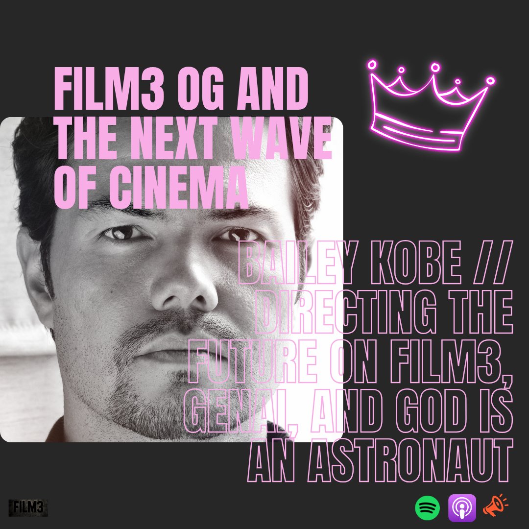 JORDAN BAYNE ᵍᵐ 📽 The Squad (@jordanbayne) on Twitter photo Had the pleasure of talking with Web3 OG <a href="/MintyFreshVibe/">MintyFreshVibes 👺🎙️(🍌)</a> about his indie feature "God Is an Astronaut", a bold, beautiful adaptation of an Oprah Book of the Month.
We dove into #Film3, GenAI, and what it means to direct the future of filmmaking. Had the pleasure of talking with Web3 OG <a href="/MintyFreshVibe/">MintyFreshVibes 👺🎙️(🍌)</a> about his indie feature "God Is an Astronaut", a bold, beautiful adaptation of an Oprah Book of the Month.
We dove into #Film3, GenAI, and what it means to direct the future of filmmaking.