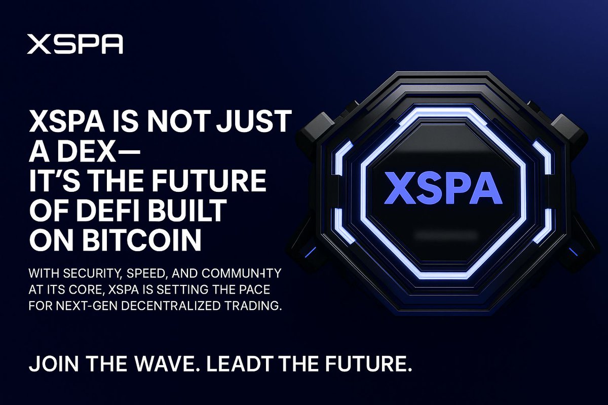 Abdul_crypto01's tweet image. Web3 is evolving – and $XSPA is leading the charge! 🌐 With real-world utility across wallets &amp;amp; ecosystem tools, XSPA is redefining what a token can do.📲 MEXC listing soon – don’t miss this next-gen innovation! #XSPA #BlockchainUtility #Web3Future