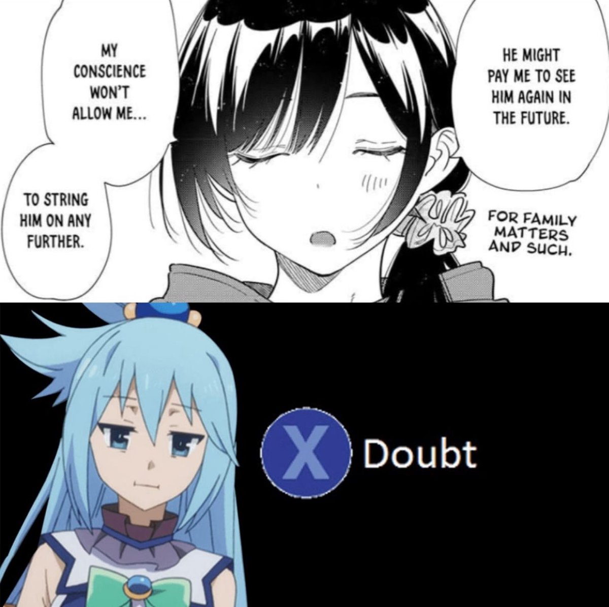 Rent a girlfriend if Chizuru had morals 😭