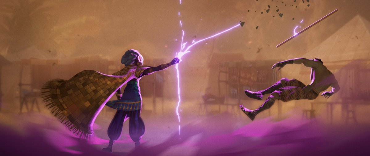 #EyesofWakanda takes a second to pick up, but when it does, it’s a fun addition to one of the MCU’s most interesting sub-worlds. While the animation style isn’t the greatest, it’s still a good time for those who have always enjoyed the Black Panther mythos. Review coming 8/1 💜