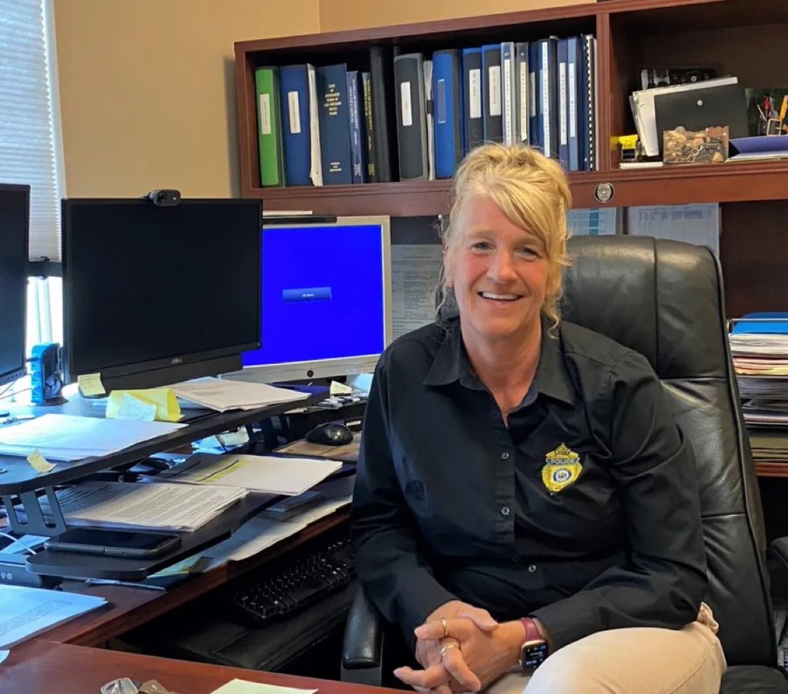 DEI: Police Chief Elisa Chard of Old Orchard Beach, Maine ignored federal, state, and local ordinances when she hired an illegal alien as a police officer giving him a badge and a gun - in violation of the law.
