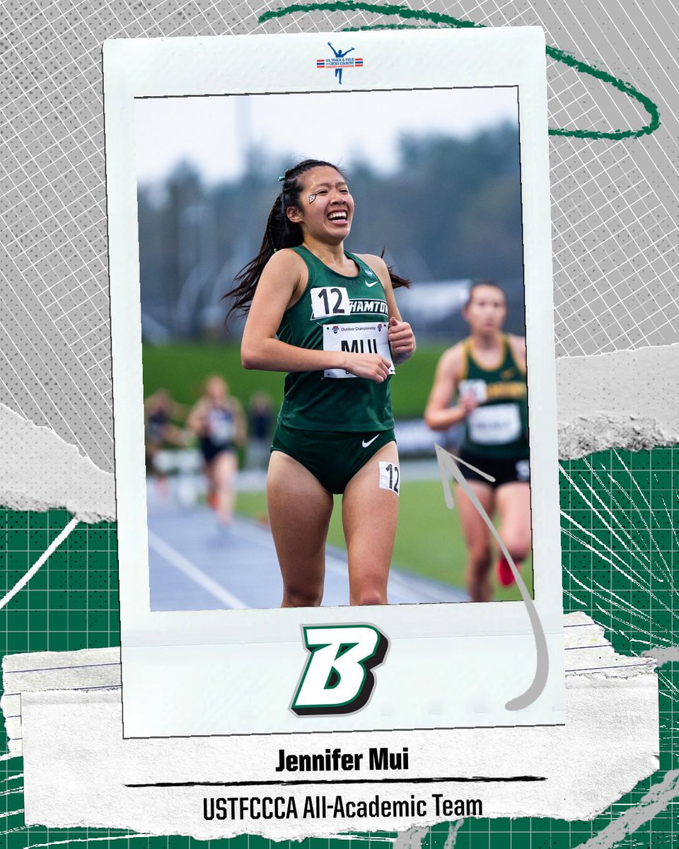 BinghamtonXCTF's tweet photo. Congratulations to our four @USTFCCCA All-Academic selections!

https://t.co/LQ1dqHT5C4

#ONEBinghamton #AETF https://t.co/20y8gAsGXk