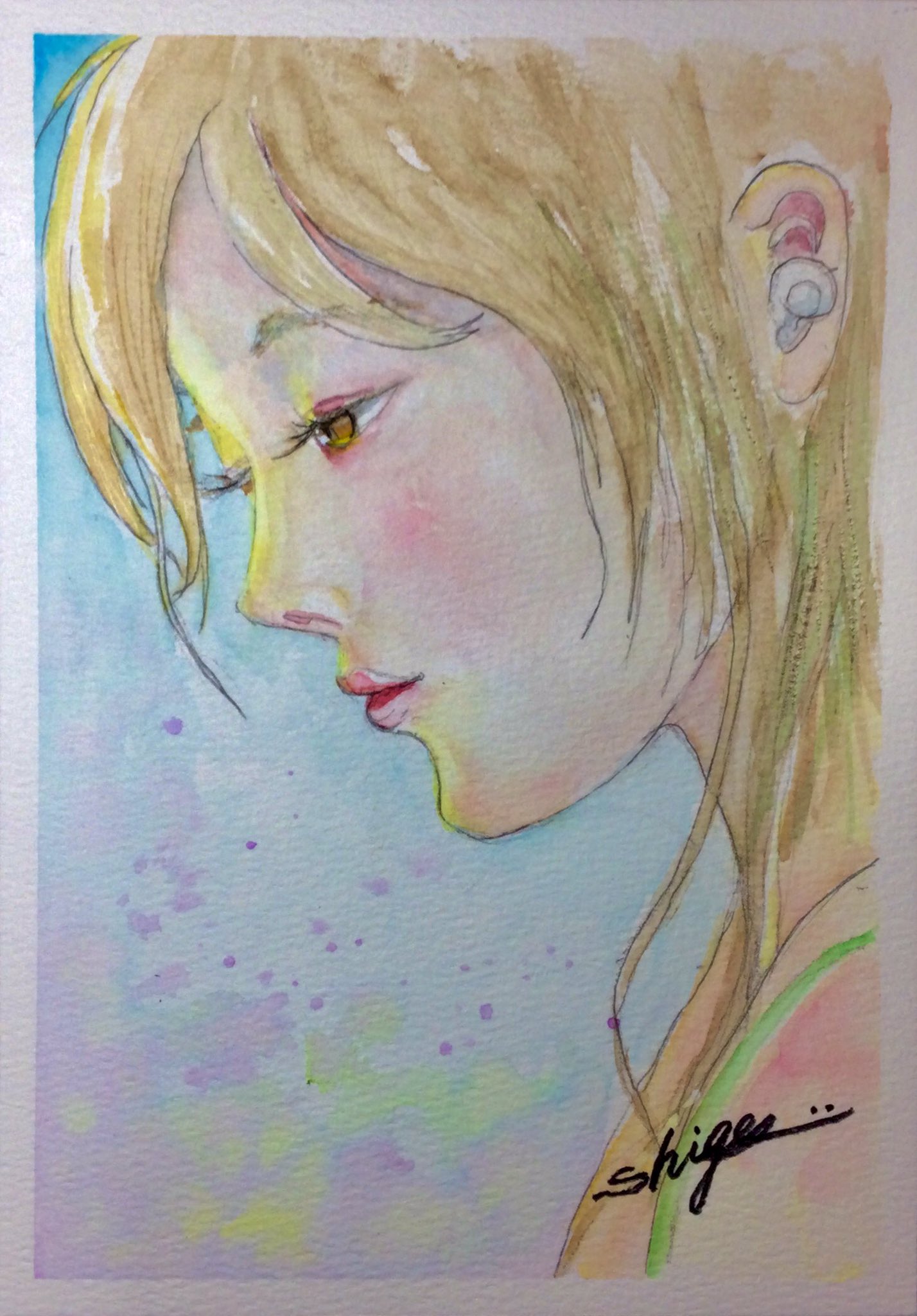 わっつ@水彩カラフルサイケ🌈🎨🖌️ (@bluejustice19lo) / X