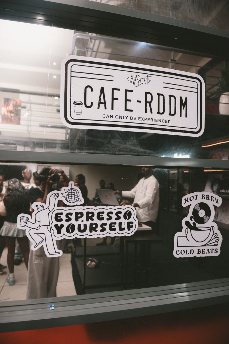 decided to do a day party at a coffee shop 🤭