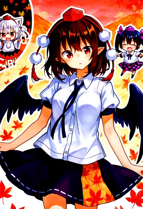 文とはたてと椛