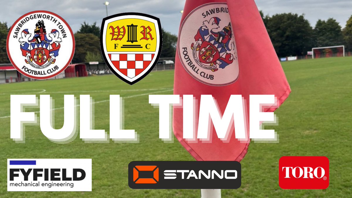 Full Time Wormley 2-3 Sawbridgeworth 

Massive Win UP THE SAWBO 🔴⚫️