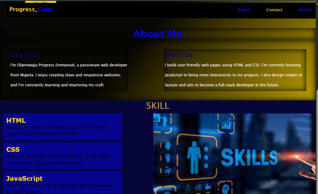 progress575's tweet image. 🚀 Hey everyone!
I'm a  web developer and I just finished my coding portfolio.
Check it out and let me know what you think! 💻✨

#WebDesign #webdeveloper #webdevelopement #computers