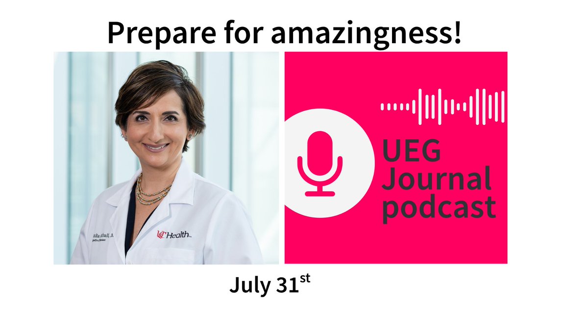 UEGJ (@uegjournal) on Twitter photo 🎙️ Knock knock!
Who’s there?
<a href="/my_ueg/">my_UEG</a> Journal Podcast with <a href="/IBD_Afzali/">Anita Afzali MD, MPH, MHCM, FACG, AGAF</a> on:
“Concomitant Use of Etrasimod With Opioids or Antidepressants in UC—A Safety Analysis”
by: <a href="/MohsenSubhani/">Mohsen Subhani</a> <a href="/MMEstevinho/">Maria Manuela Estevinho</a>
🗓️ dropping July 31!
🔗 open.spotify.com/show/6MTRScf7Z…
💡 Tune in, dont miss it! 🎙️ Knock knock!
Who’s there?
<a href="/my_ueg/">my_UEG</a> Journal Podcast with <a href="/IBD_Afzali/">Anita Afzali MD, MPH, MHCM, FACG, AGAF</a> on:
“Concomitant Use of Etrasimod With Opioids or Antidepressants in UC—A Safety Analysis”
by: <a href="/MohsenSubhani/">Mohsen Subhani</a> <a href="/MMEstevinho/">Maria Manuela Estevinho</a>
🗓️ dropping July 31!
🔗 open.spotify.com/show/6MTRScf7Z…
💡 Tune in, dont miss it!