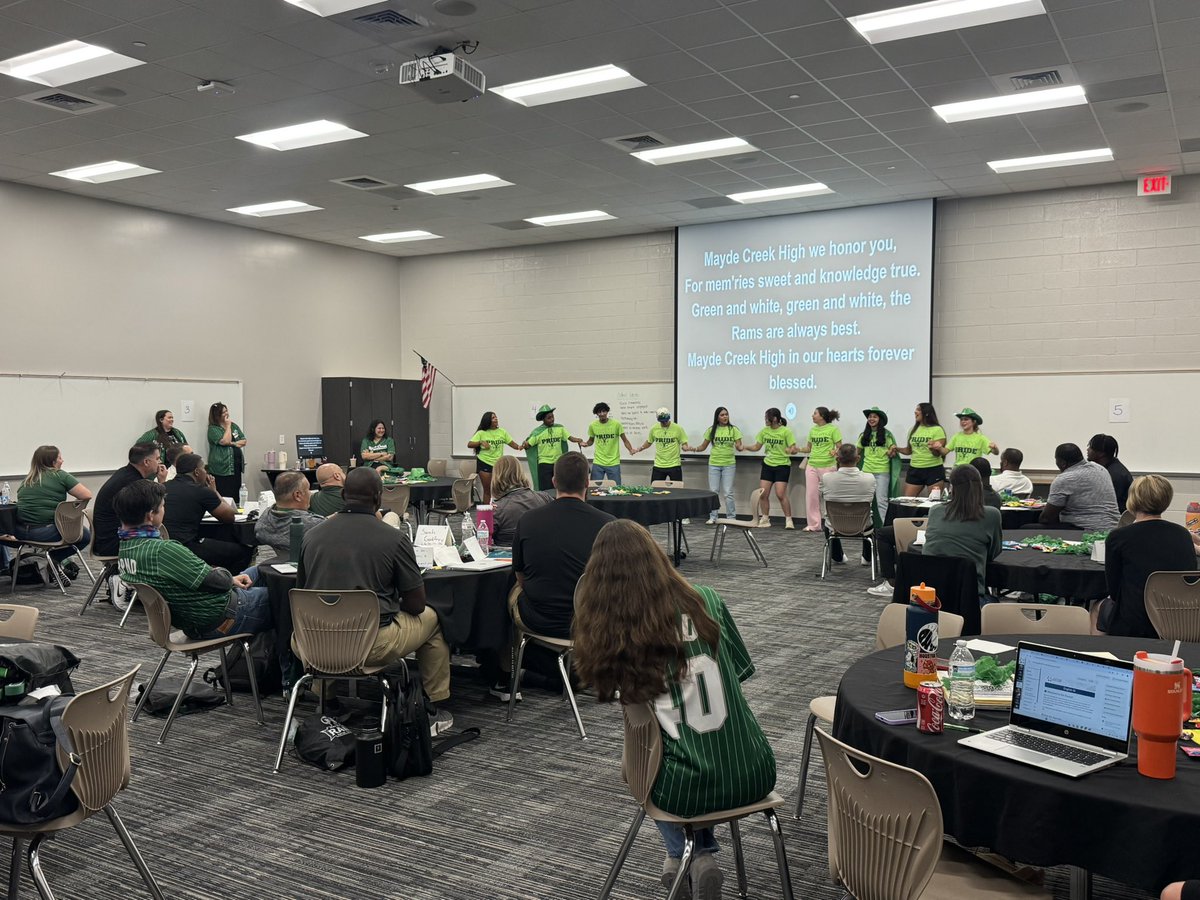 MCHS_Rams's tweet image. Today we welcomed our NEW RAM Staffulty members and showed them why RAM PRIDE NEVER DIES! Welcome to the Creek! #RPND #MaydeForThis