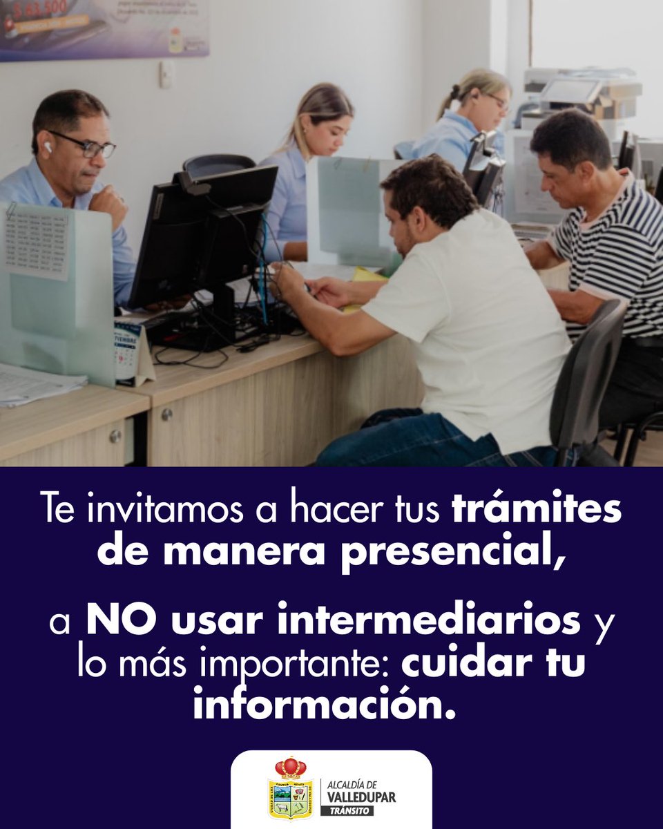 Tránsito y Transporte de Valledupar tweet media