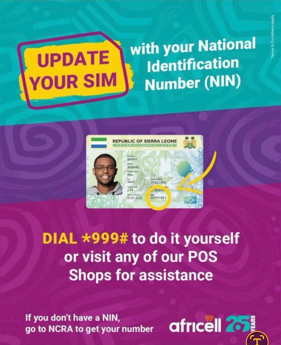 #SierraLeoneAboveAll (@prosierraleone) on Twitter photo #SaloneX
<a href="/Orange_sierra/">Orange Sierra Leone</a>
Why are you guys not trying to be innovative for just one time and help people out with this NIN- Sim registration thing?
Africel has done superb, why not copy from them?
Or you just prefer people to jam pack your office to do a simple registration? #SaloneX
<a href="/Orange_sierra/">Orange Sierra Leone</a>
Why are you guys not trying to be innovative for just one time and help people out with this NIN- Sim registration thing?
Africel has done superb, why not copy from them?
Or you just prefer people to jam pack your office to do a simple registration?