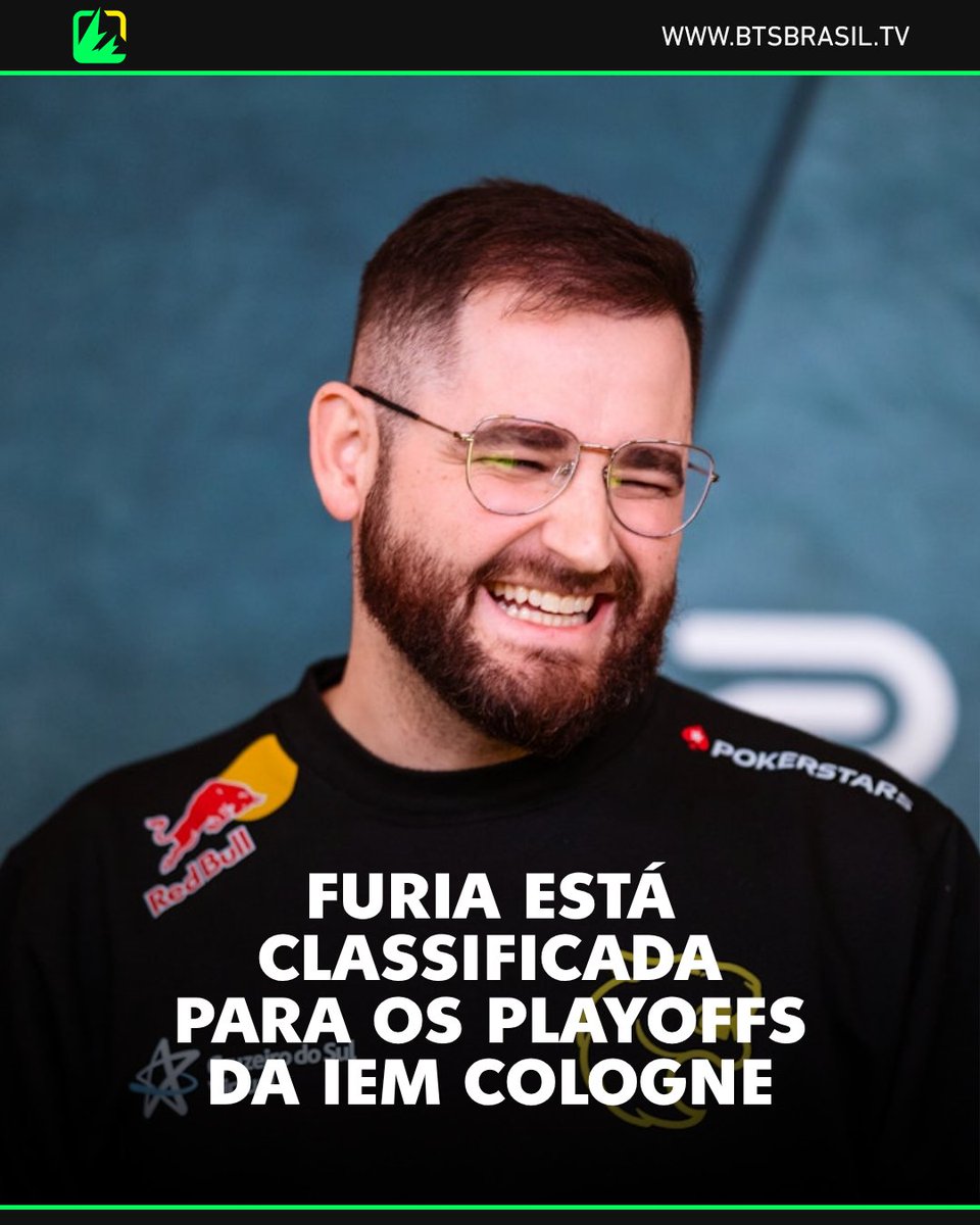 DEPOIS DE 8 ANOS! 

Um time brasileiro está classificado para um playoffs da IEM Cologne, a nossa <a href="/FURIA/">FURIA</a> conseguiu essa proeza com um caminho muito difícil até a então sonhada vaga para os Playoffs! 

Será que o Professor repete o feito de 2016 e 2017?