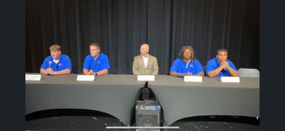 AHSAA football media days #RJR

<a href="/levimadrid14/">Levi Madrid</a> <a href="/PReno_08/">Parker Reno</a> <a href="/Zavier_Burrow/">ZavierBurrow</a> <a href="/CamdenCruzboyd1/">Camden Cruz boyd</a> <a href="/MJBlueDevils/">MJHS Football</a>