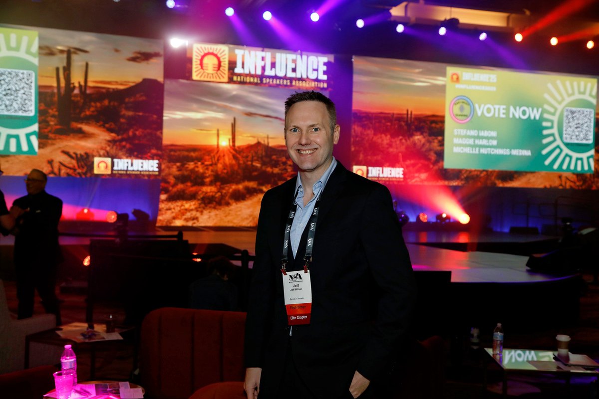 Jeff Wilser (@jeffwilser) on Twitter photo My mind is on fire from 4+ days of content at the <a href="/NSAspeaker/">National Speakers Association (NSA)</a> Influence conference.
I have soooooooo much to learn and am pumped for the future. My mind is on fire from 4+ days of content at the <a href="/NSAspeaker/">National Speakers Association (NSA)</a> Influence conference.
I have soooooooo much to learn and am pumped for the future.