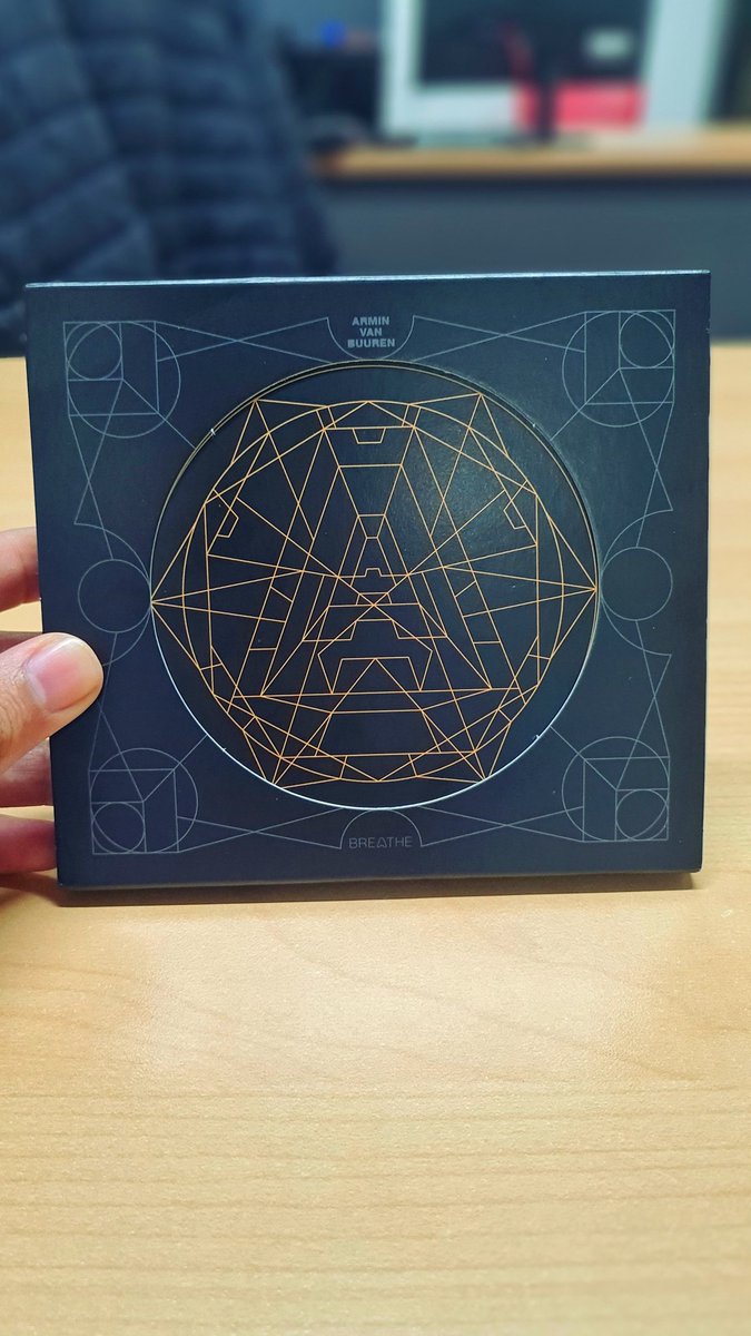 jmven2ra's tweet photo. Finally, i got my @arminvanbuuren CD: BREATHE 🔥🔥 https://t.co/3lY5o6vUy5