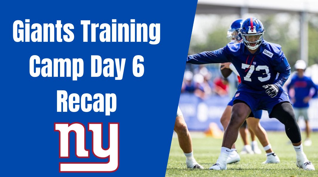 New episode of Ryan’s Big Blue Podcast!

📺Watch on YouTube: youtu.be/JvaJDpCdKvw?si…

🎧Listen on Spotify: open.spotify.com/episode/0KddoX…

#NYGiants | #Giants | #TrainingCamp