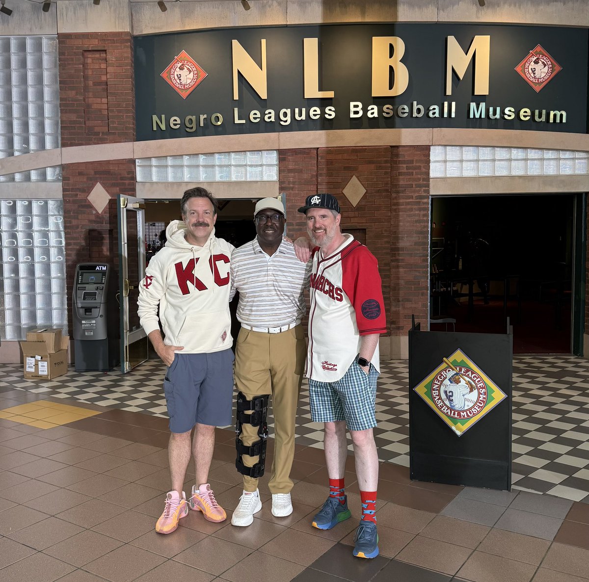 Bob Kendrick (@nlbmprez) on Twitter photo Great time hanging out with Ted Lasso and Coach Beard (Brenden Hunt) at the <a href="/NLBMuseumKC/">Negro Leagues Baseball Museum</a> last Sunday. I’m absolutely thrilled that <a href="/jasonsudeikis/">Jason Sudeikis</a> included the NLBM as part of an episode for the next season of the hit show! The crew and production team were all amazing! Great time hanging out with Ted Lasso and Coach Beard (Brenden Hunt) at the <a href="/NLBMuseumKC/">Negro Leagues Baseball Museum</a> last Sunday. I’m absolutely thrilled that <a href="/jasonsudeikis/">Jason Sudeikis</a> included the NLBM as part of an episode for the next season of the hit show! The crew and production team were all amazing!