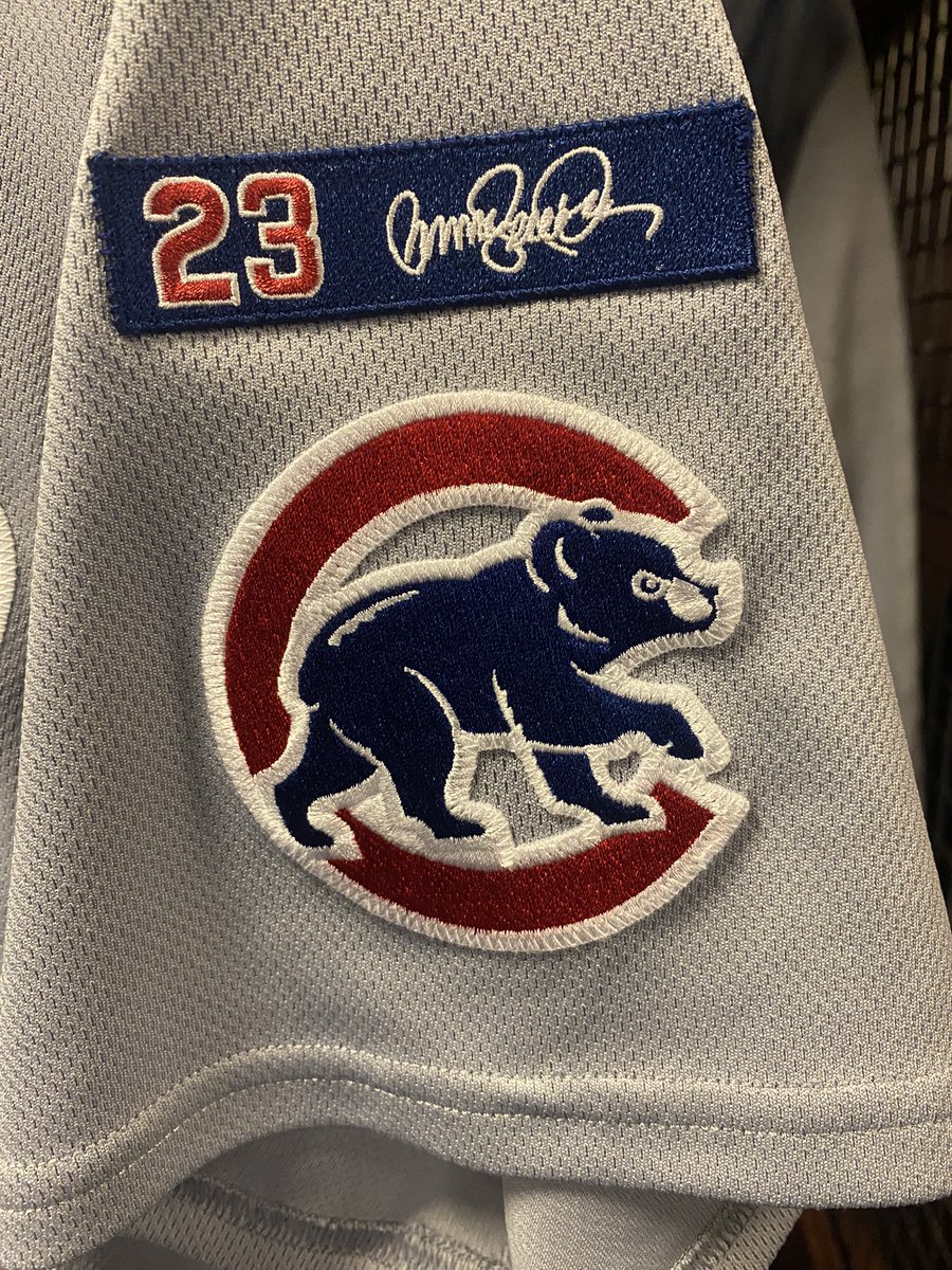 Here’s the patch honoring Ryne Sandberg that the Cubs will wear on their jersey sleeve for the rest of season.