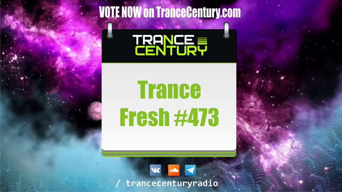 trancecentury's tweet photo. π @TranceCentury Radio pres #TranceFresh #473
#Listen & #VOTE: https://t.co/UpCvEO3Ng6 π
#trance #edm #edmfamily #asot #avb #trancefamily #followtofollow #ITunes #BeatPort #Mixcloud #Soundcloud #VK #Twitter #Facebook #asot1235 #asot1236 #armada https://t.co/AyWgs32Q19