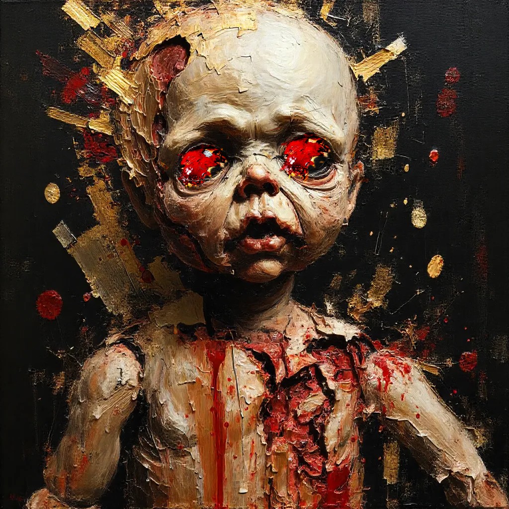 toroboronft's tweet image. foundation.app/mint/base/0x67…
 The doll dances in the moonlight, In her eyes are reflected: bloody dreams; Grass; clouds, in them the trembling of stars...are not visible...   
🖤Doll   
#seriously #foundation [1/1] #nft