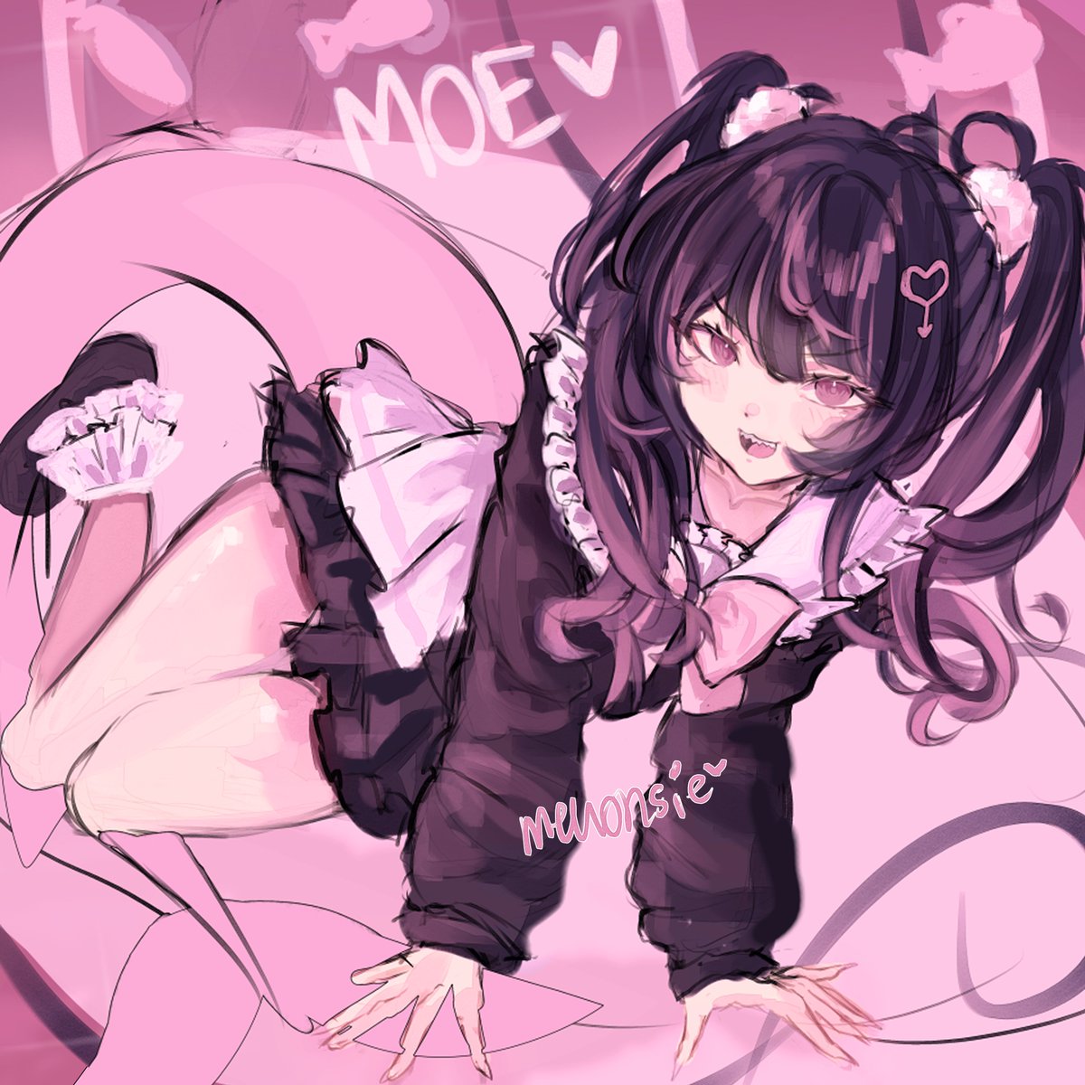 mewonsie's tweet image. colored sketch 🦈💕 gwheauhguhagf i died with the legs

#moeillust
