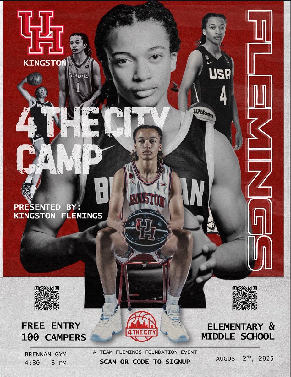 Team Flemings Foundation has partnered with SA Food Bank to collect donations for those affected by the Floods in Kerrville. These bins will be onsite at my 1st Annual 4 The City Camp!