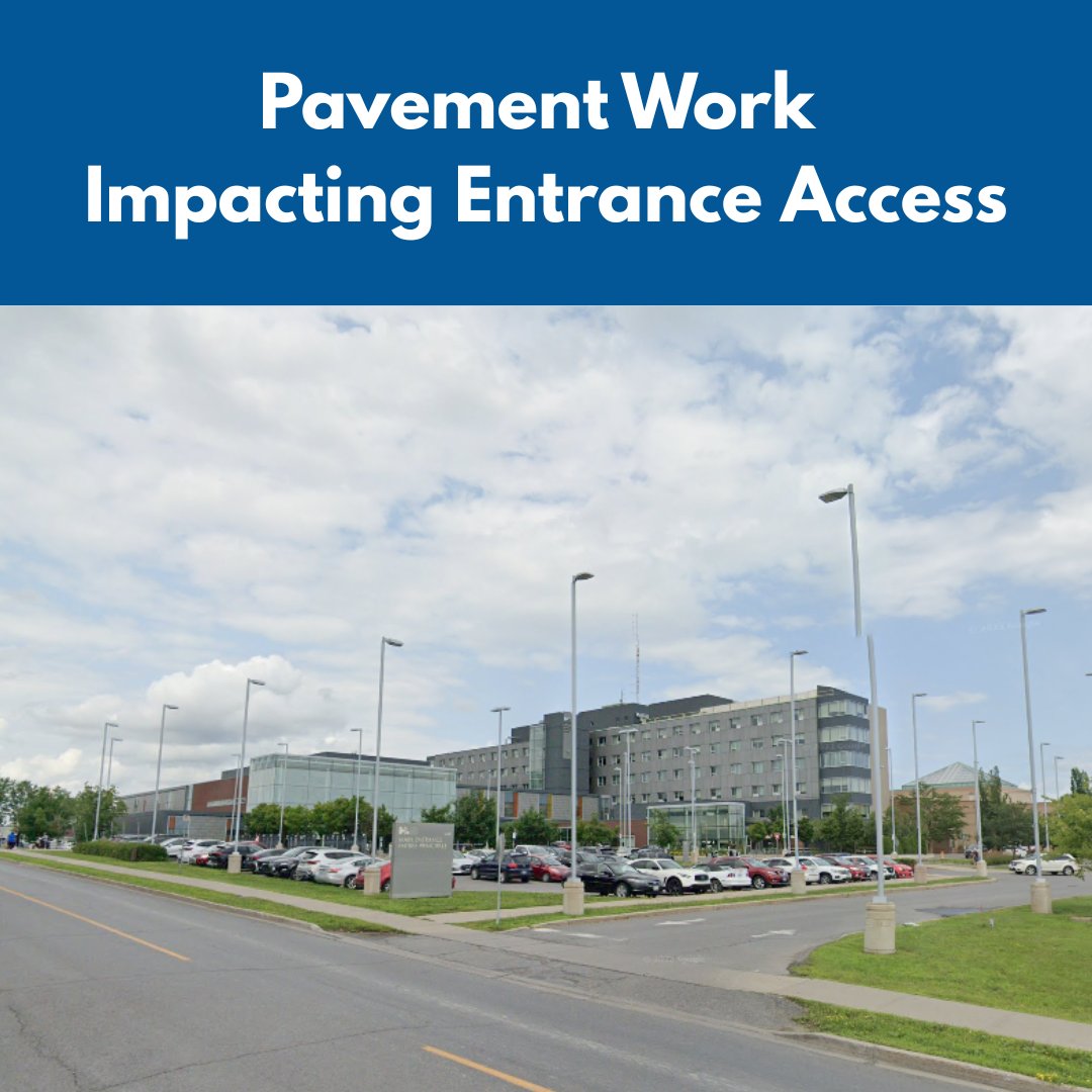 Cornwall Community Hospital (@cchcornwall) on Twitter photo 🚧 South Entrance Traffic Notice 🚧
Starting Wed, July 30 at 7:30 a.m., pavement work will reduce the hospital’s south entrance to one lane until end of day Fri, Aug 1.
🚗 Security on-site to assist.
✅ All other entrances remain open.
Thanks for your patience! 🚧 South Entrance Traffic Notice 🚧
Starting Wed, July 30 at 7:30 a.m., pavement work will reduce the hospital’s south entrance to one lane until end of day Fri, Aug 1.
🚗 Security on-site to assist.
✅ All other entrances remain open.
Thanks for your patience!
