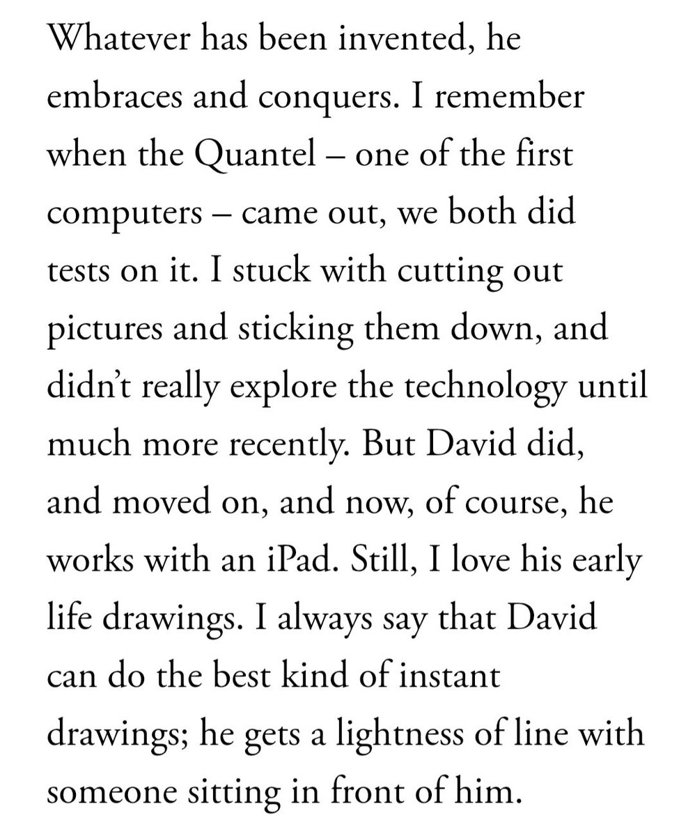 quantelpaintbox's tweet image. Peter Blake describes to Vogue the time he and David Hockney went on Martin Holbrook's Quantel Paintbox in December 1986.
#quantelpaintbox #peterblake ##davidhockney