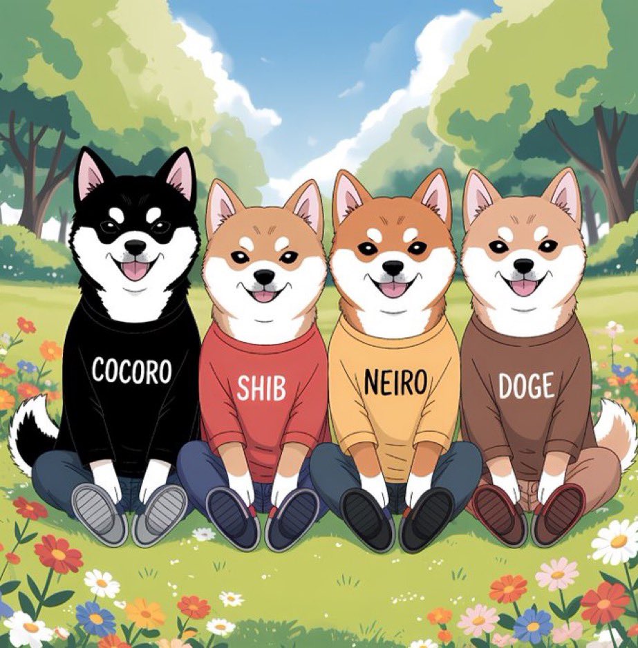 Can280420's tweet photo. @CocoroBlackShib and also the true legacy the true cult the true narrativ the true bloodline of doge and the story. Cocoro first black Shiba queen in history owned by kabosumama sister of doge and neiro combined with the pure organic legendary cult. The hole trinity is complete. Doge, Neiro, Cocoro. We also donate several times to the chibawan shelter where doge and neiro came from.