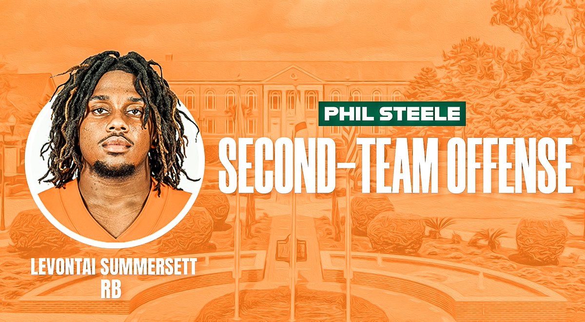 2nd Team Offense

Levontai Summersett, RB

🧵
