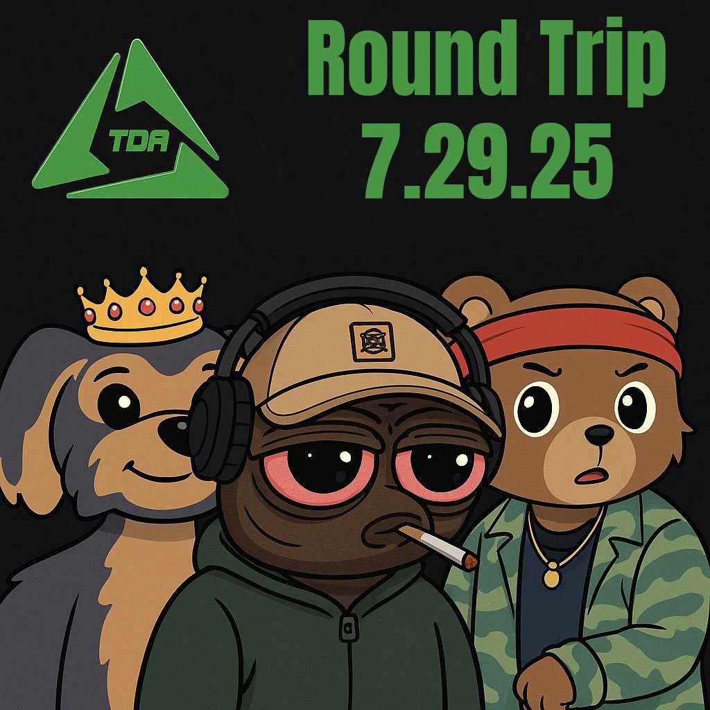 allyson (@allysonnewell) on Twitter photo It's Tuesday and that means we're back for another week of news and alpha. We have some nft cooks, hyperliquid api went down briefly, Fed week and more. So let's get you all you missed on <a href="/The_Daily_Alpha/">π§.π.π.β»οΈ</a> with <a href="/chiefnquach/">chiefnquach π»π§ββοΈ</a> and <a href="/CryptoXpresso/">π«π£π₯ππ¦π¦π’</a>
Round Trip Starts Here π§
1οΈβ£ It's Tuesday and that means we're back for another week of news and alpha. We have some nft cooks, hyperliquid api went down briefly, Fed week and more. So let's get you all you missed on <a href="/The_Daily_Alpha/">π§.π.π.β»οΈ</a> with <a href="/chiefnquach/">chiefnquach π»π§ββοΈ</a> and <a href="/CryptoXpresso/">π«π£π₯ππ¦π¦π’</a>
Round Trip Starts Here π§
1οΈβ£