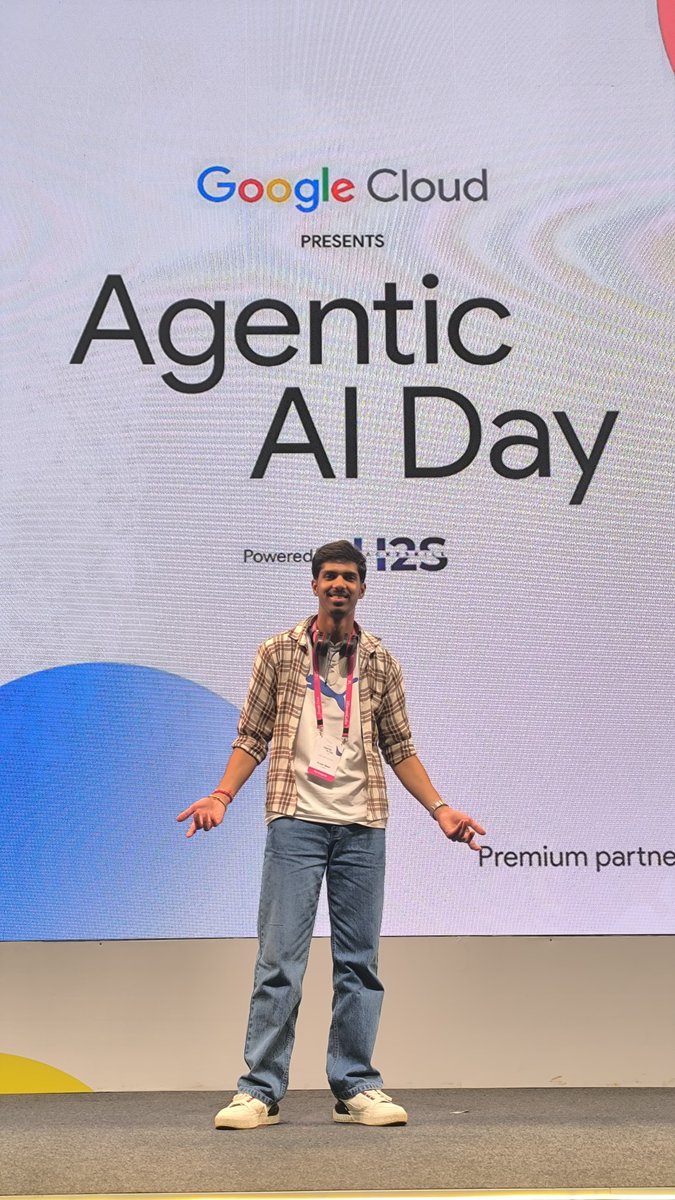 ItzArnavG's tweet image. This was my first-ever hackathon.
Participating was thrilling — but winning it? That too from Google? Unreal. 😭
30+ hours of sleepless brainstorming, building, and debugging at BIEC, Bengaluru.
 #HackathonExperience #FirstHackathon #DevJourney