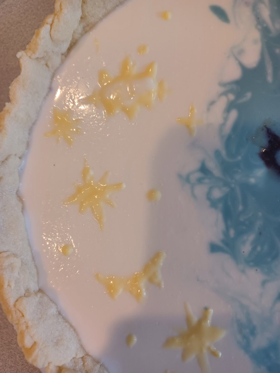 rithiathemoth's tweet photo. @CRKingdomEN A blueberry and vanilla pudding tart with homemade blueberry jam based on the Truth and Deceit storyline! Extra images in thread for what scene it's based on, and the tart making process. #cookingrun https://t.co/cJSrj01Pkp