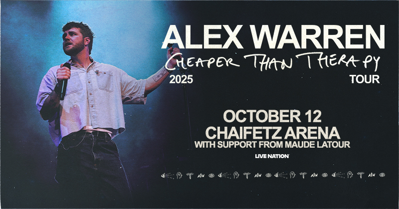 Support update! Maude Latour is joining Alex Warren’s Cheaper Than Therapy Tour. Catch them live at Chaifetz Arena on October 12. Don’t miss out.