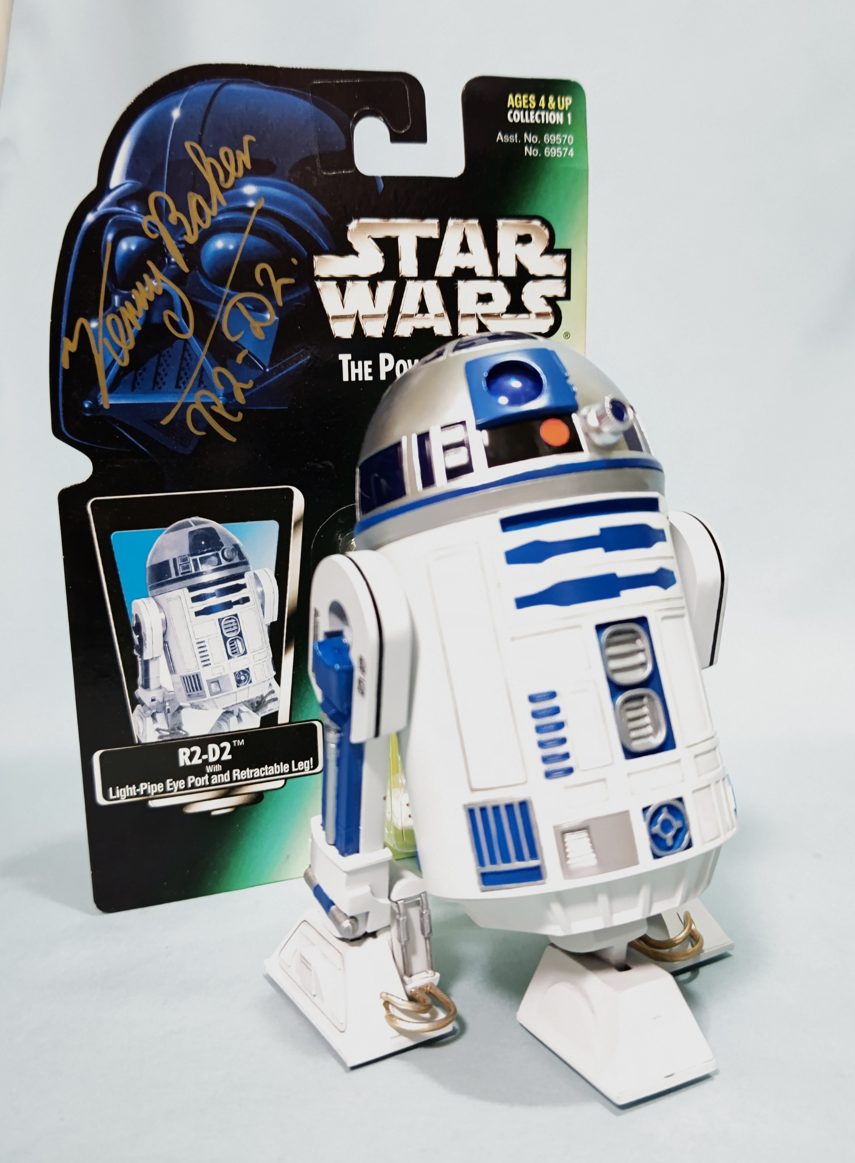 R2-D2 ケニー・ベイカー サイン ケニー・ベイカー直筆サイン入りカード□スターウォーズ/R2-D2