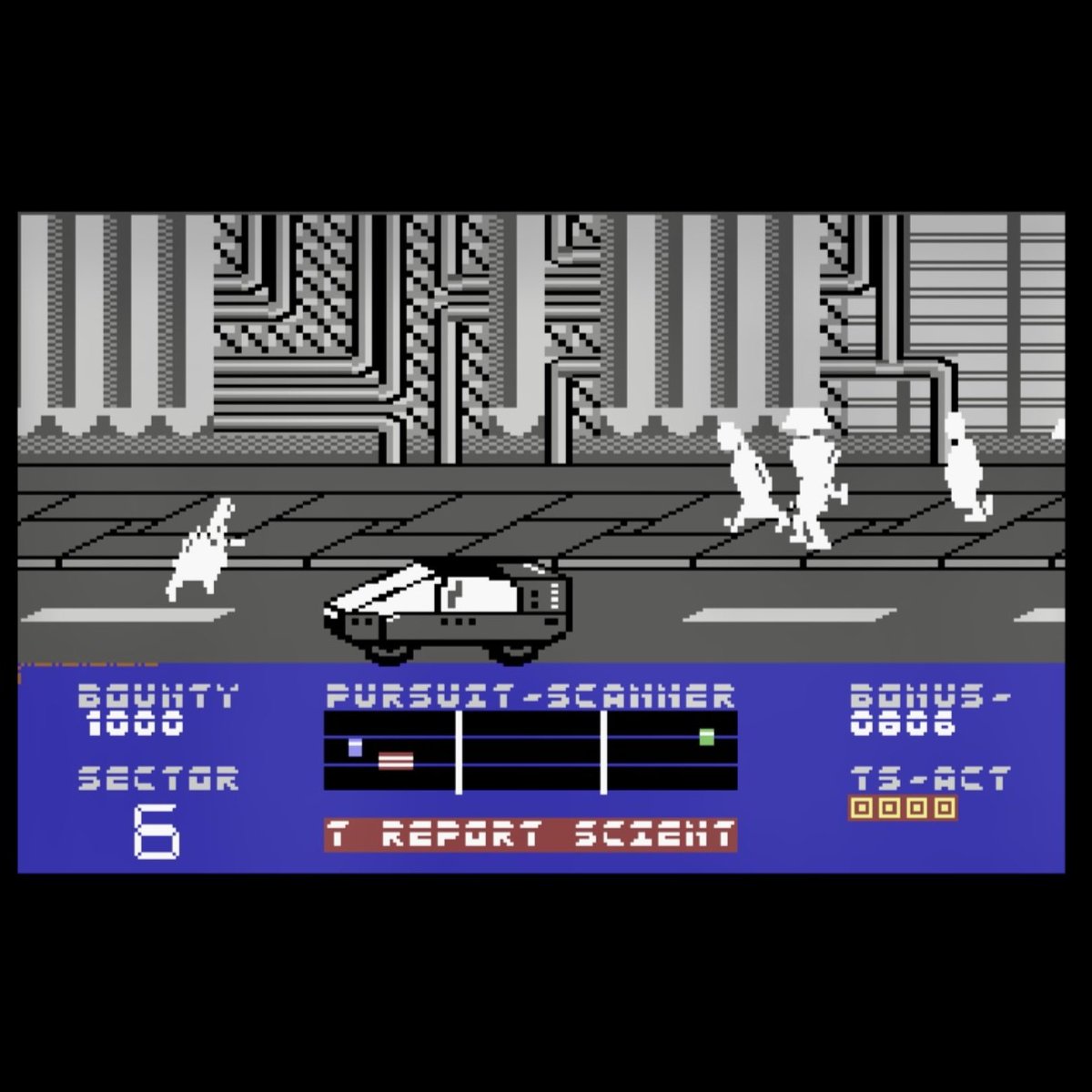 🕹C64 Game of the Day🕹 
Blade Runner (1985) by Ian Foster and published by CRL. A sadly uninspiring cover as this game is really just about the music. It’s okay but we were all hoping for more. #Commodore64 #C64 #C64GameOfTheDay