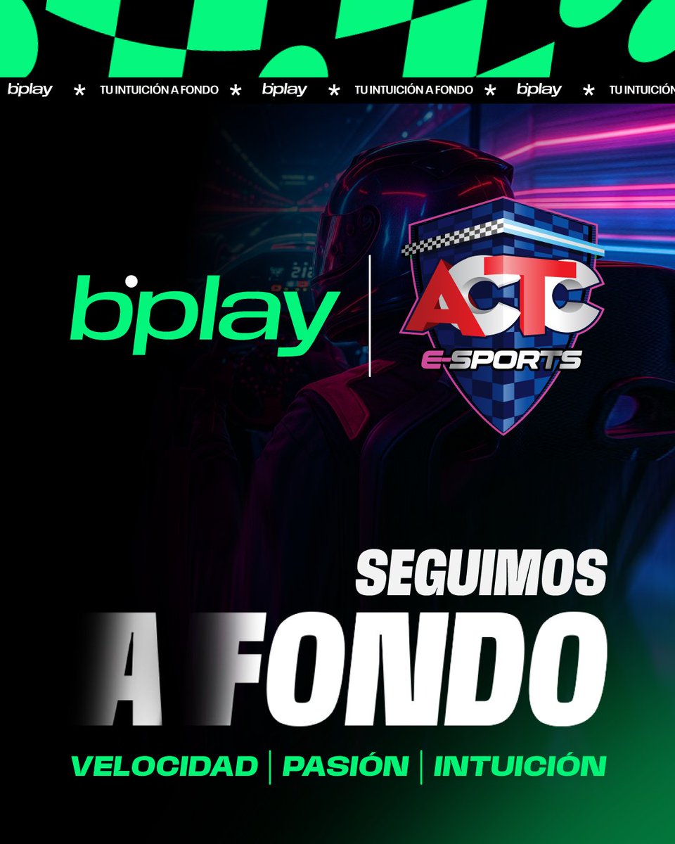 🏁 ¡#bplay se suma al automovilismo digital!

Nos convertimos en sponsor oficial del ACTC eSports, el torneo de simulación que traslada toda la adrenalina del Turismo Carretera al universo gamer.

¡Seguimos acelerando juntos! 🏎️💨