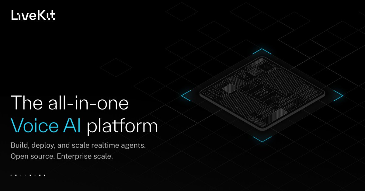 The moment things changed for us?

Switching to <a href="/livekit/">LiveKit</a>

LiveKit handles the entire real-time media pipeline:
•TTS
•STT
•LLM integration
•Telephony
•And most importantly… turn detection 🧠