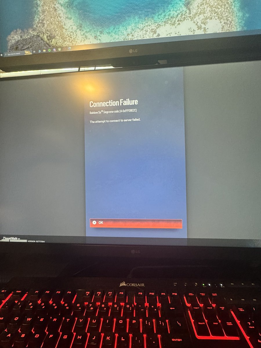 ItsYaBroKyle's tweet photo. @Rainbow6Game Why do I get abandon penalties when I lose connection to a match and it won’t let me rejoin the match as it keeps saying “connection failure” meanwhile my son is in the other room still in the match. https://t.co/mZIVsIejO6