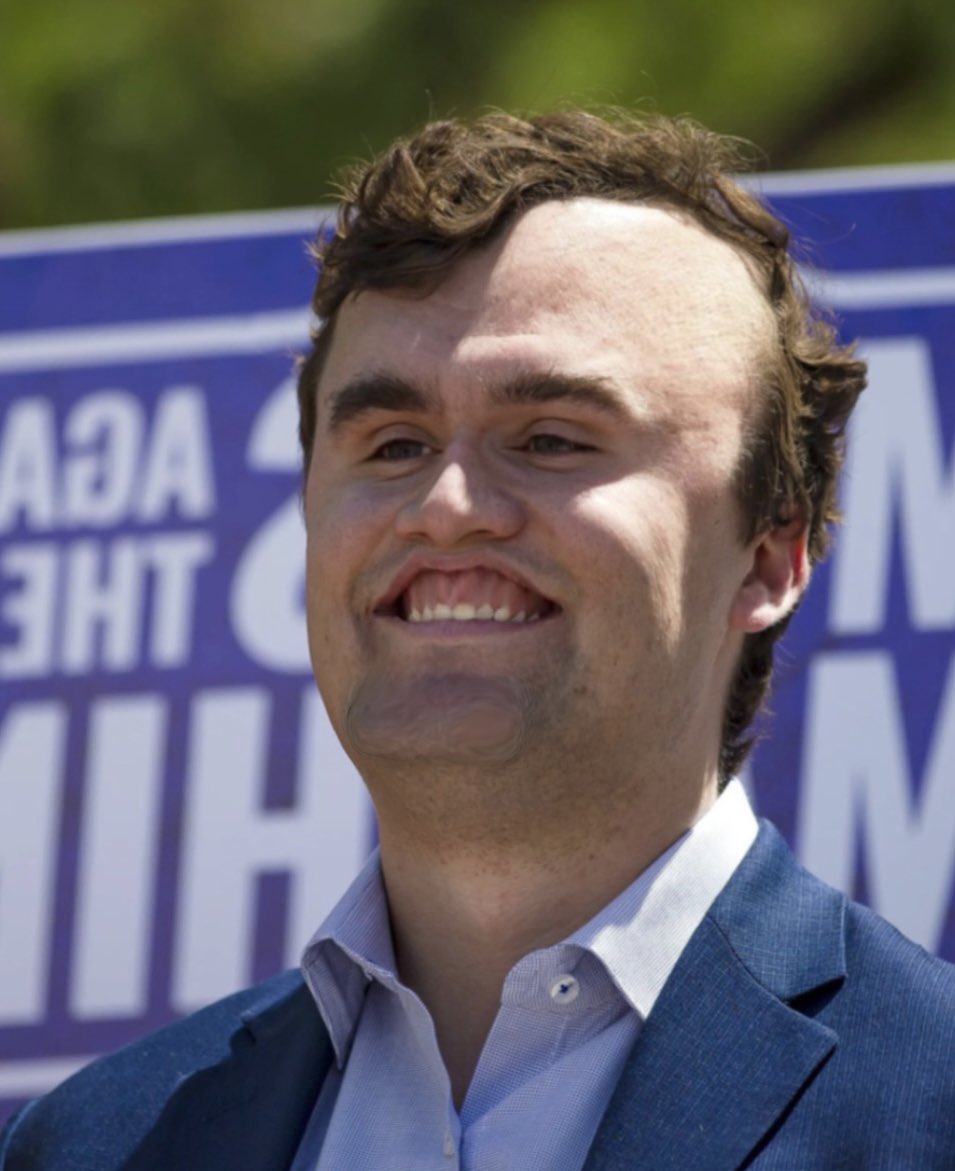 Charlie Kirk is what you get when you mix far right  populism with evangelical religion, add 2 cups of white supremacism, stir in some Fetal Alcohol Syndrome, and sprinkle it all on a Baked Potato.