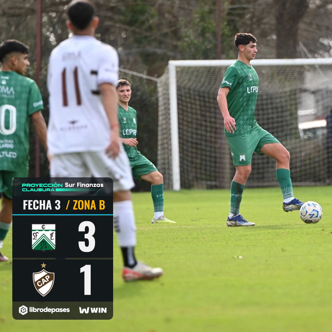 ProyeccionLPF's tweet image. ¡Primera victoria! 👏🏼 @FerroOficial ganó 3 a 1 frente a @caplatense por la #Fecha3 del #TorneoProyección @surfinanzas 🏆