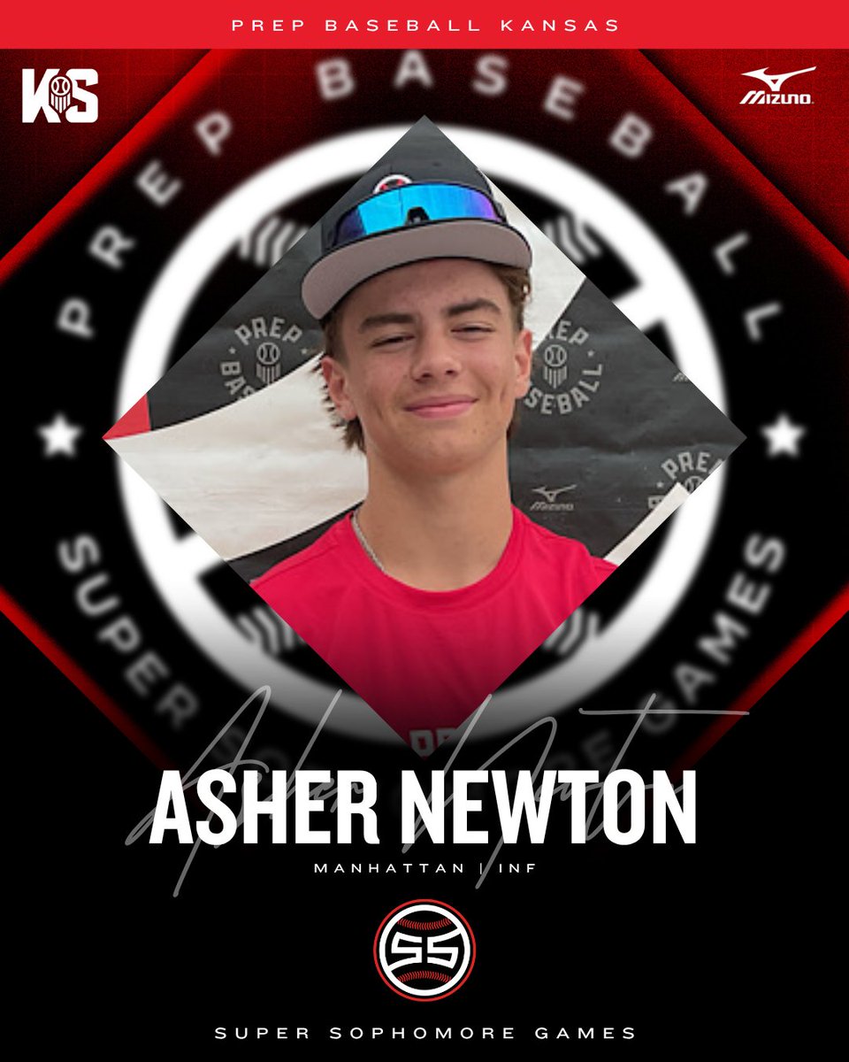 𝗜𝗡𝗩𝗜𝗧𝗘 𝗔𝗖𝗖𝗘𝗣𝗧𝗘𝗗 ✅

INF Asher Newton (Manhattan) is locked to represent Team Select at the 2025 Prep Baseball Central Super Sophomore Games in Kansas City! #CSSG25

👤: loom.ly/b6uGezw // <a href="/Ashernewton77/">Asher</a>