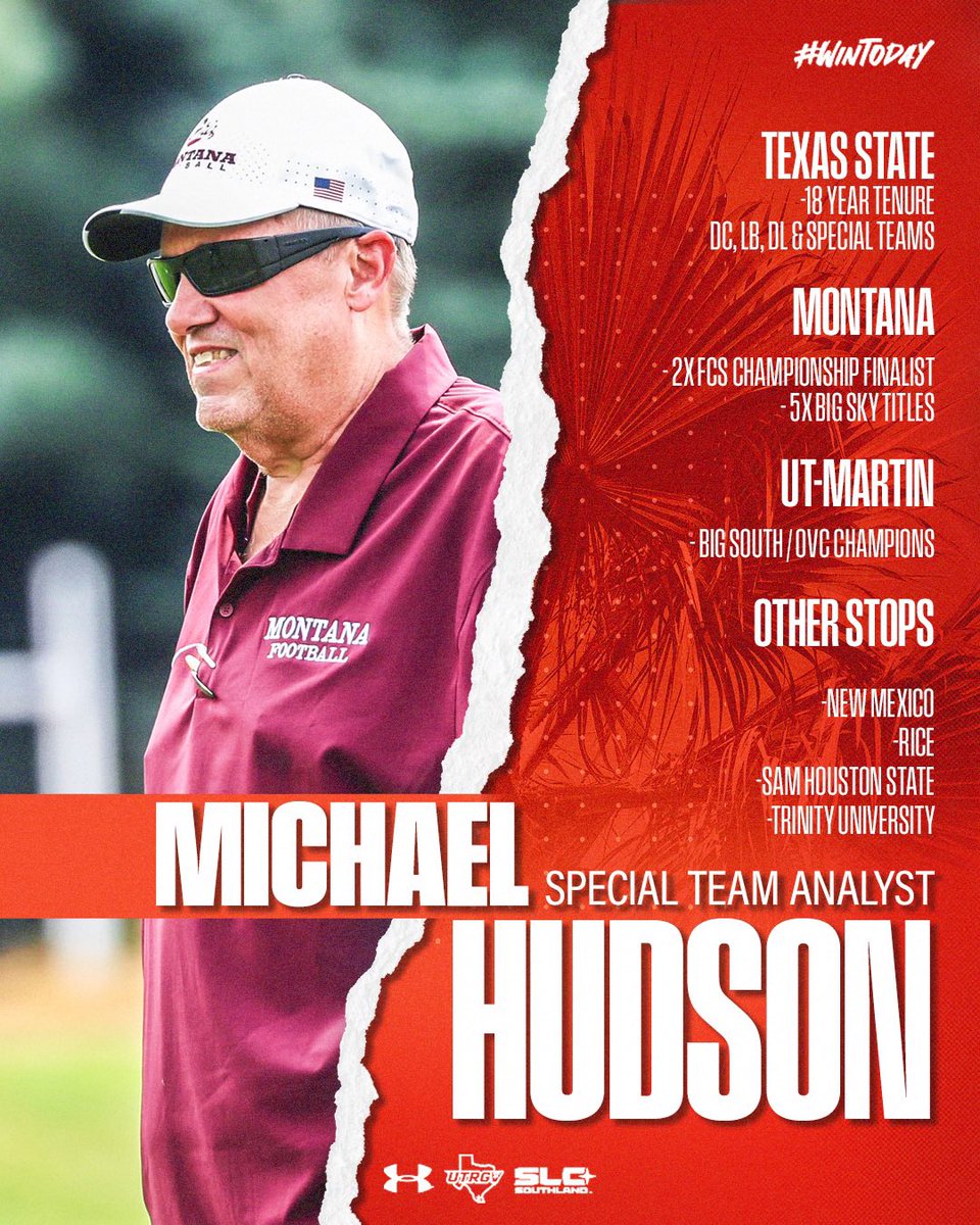 We’ve also added a seasoned veteran to our staff this week.  Excited about the experience and expertise that Coach Hud will bring to the table!! 
#WinToday✌🏼